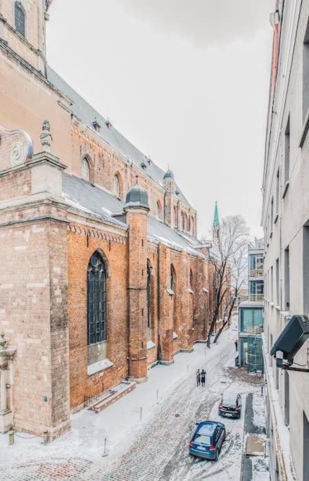 Old Town Apartment Next To Saint Peter'S Church 리가 외부 사진